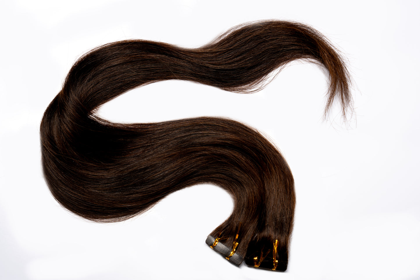 Tape in Extensions Dunkelbraun